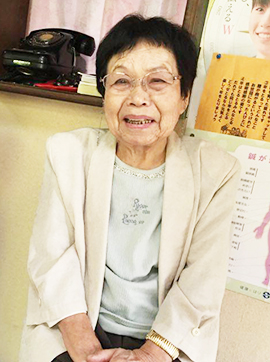 永田 キサさん（92歳）