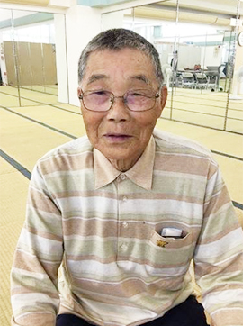 徳重 務 さん（85歳）